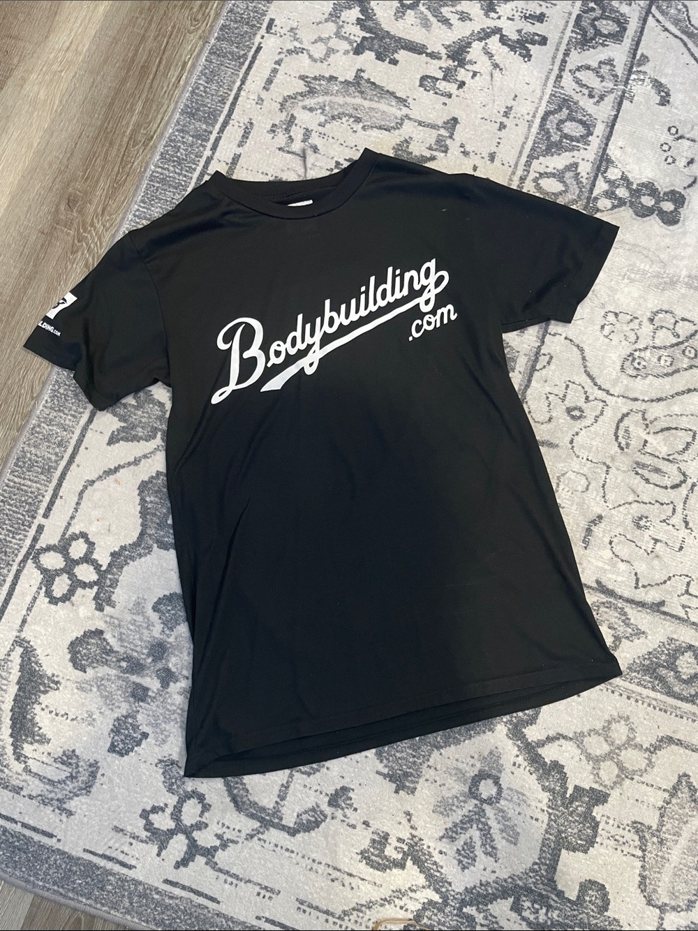 Bodybuilding.com Black Logo Tee